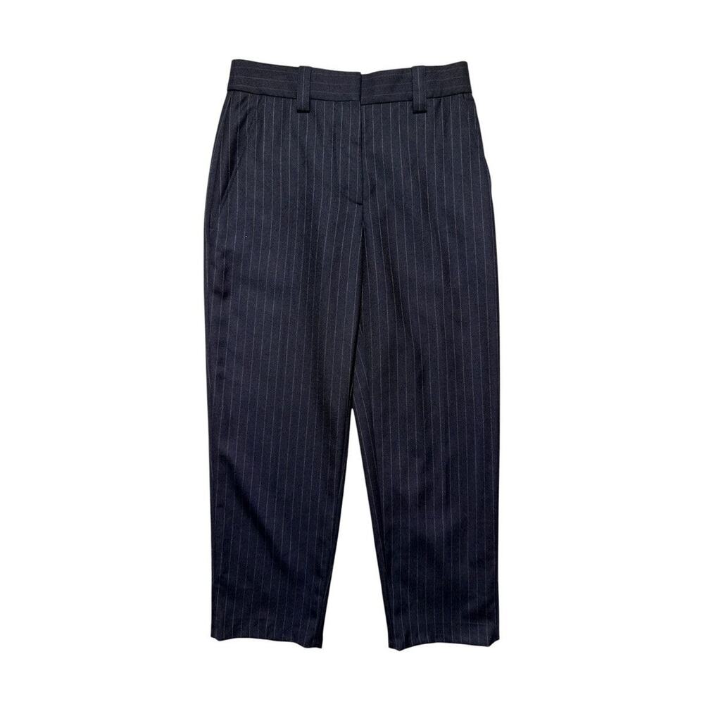 Pinstripe cropped trouser